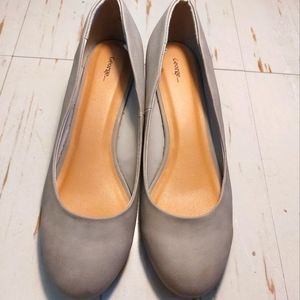 Grey shoes